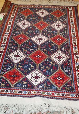 Lot 3652 - Soumac Style Rug Romania, contemporary The...