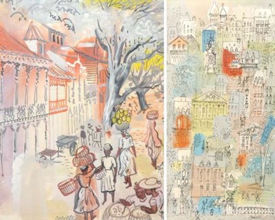 Lot 50 - Charles Cobelle French, 1902-1998 PARISIAN...