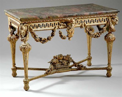 Lot 437 - Louis XVI Painted Console Late 18th century...