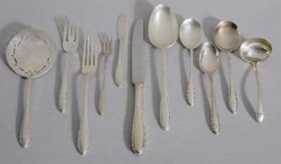 Lot 3334 - Gorham Sterling Silver Flatware Service In the...