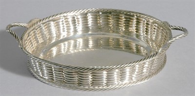 Lot 3378A - Victorian Silver Basket Approximately 4 ounces.