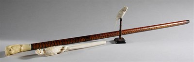Lot 3435 - Group of Carved Ivory and Simulated Ivory...