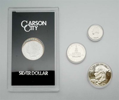 Lot 121 - Group of U.S. Bicentennial Proof Sets, U.S. Silver Dollars and First Day Covers