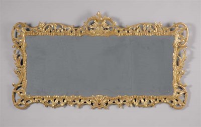 Lot 2328 - George III Gilt-Wood Overmantel Mirror 18th...