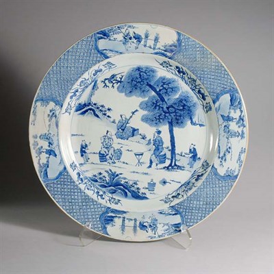 Lot 1116 - Chinese Blue and White Porcelain Charger...