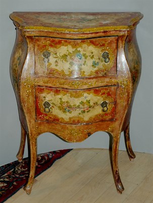 Lot 537A - Venetian Painted Petit Commode Late 19th/early...