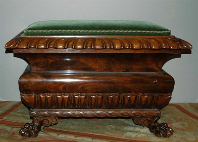 Lot 2489 - Victorian Mahogany Cellarette Third quarter of...