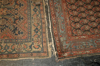 Lot 673 - Three Hamadan Rugs Approximately 6 feet 6...