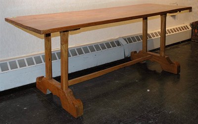 Lot 1131 - Continental Fruitwood Harvest Table Height 29...