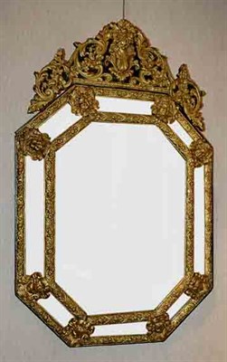 Lot 3521 - Continental Baroque Style Gold Painted Pressed...