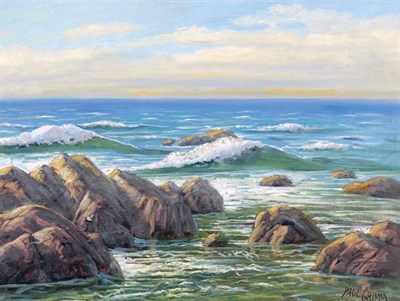 Lot 11 - Paul Grimm American, 1891-1974 SEASCAPE Signed...