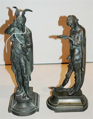 Lot 2159 - Pair of Bronze Figures of Soldiers After a...