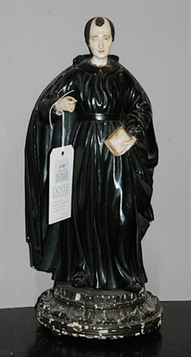 Lot 2140 - South American Ivory and Black Painted Figure...