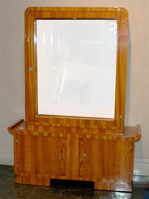 Lot 181 - Art Deco Exotic Wood Vitrine Height 63 1/4...
