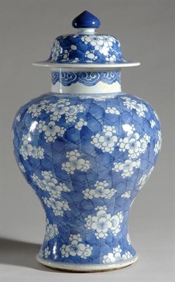 Lot 1268 - Chinese Blue and White Porcelain Covered...