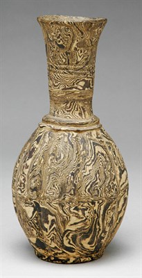 Lot 1164 - Chinese Marbeled Stoneware Vase Tang/Song...
