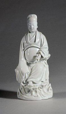 Lot 1301 - Chinese Blanc de Chine Figure of an Official...