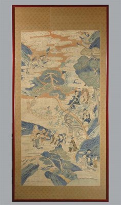 Lot 1092 - Chinese Kesi Panel Early 19th century...
