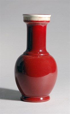 Lot 1288 - Chinese Sang de Boeuf Glazed Vase 20th Century...