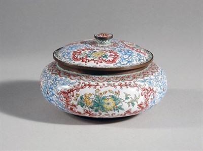 Lot 1224 - Chinese Enamel Covered Bowl Early 19th century...