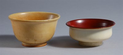 Lot 1233 - Two Chinese Ivory Cups 18th Century Comprising...