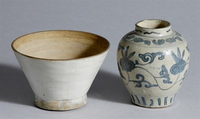 Lot 1154 - Two Chinese Ceramic Articles Ming Dynasty and...