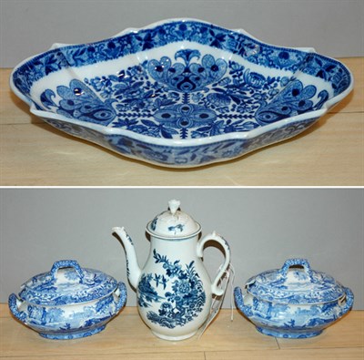 Lot 621 - Worcester Porcelain Teapot, Pair of...