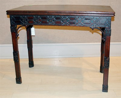 Lot 602A - Georgian Style Mahogany Fold-Over Game Table...