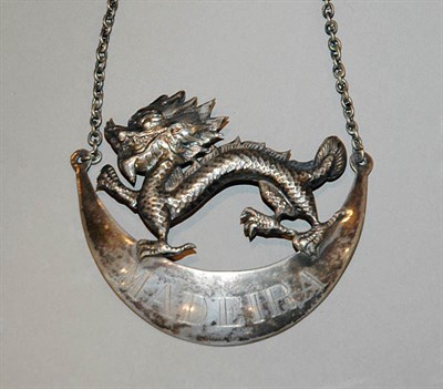Lot 2297 - Chinese Export Silver Bottle Tag Early 19th...