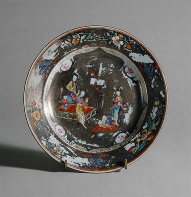 Lot 2356 - Chinese Export Famille Rose Plate Qianlong,...