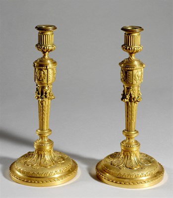 Lot 2315 - Pair of Louis XVI Style Gilt-Bronze...