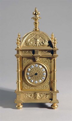Lot 2325 - Renaissance Style Gilt-Bronze Mantel Clock Of...