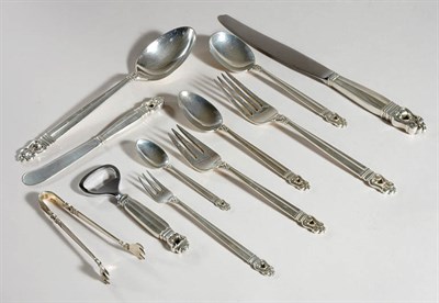 Lot 2235 - International Sterling Silver Flatware Service...