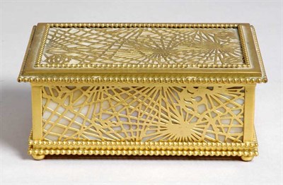 Lot 2377 - Tiffany Studios Gilt-Bronze and Favrile Glass...