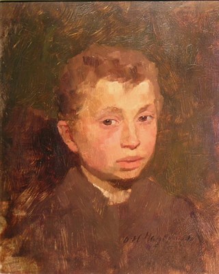 Lot 1020 - Oskar Hagemann German, 1888-1984 PORTRAIT OF A...