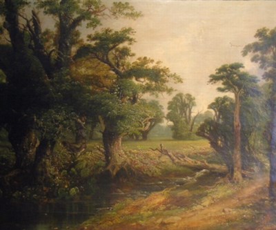 Lot 33 - Manner of Joseph Paul Pettitt A SUFFOLK STREAM...