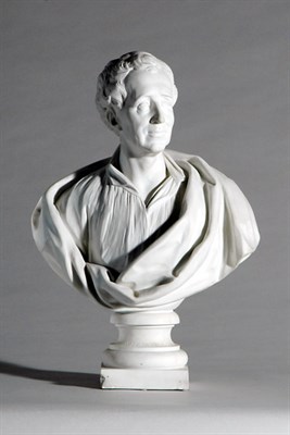 Lot 2527 - Sevres Bisque Porcelain Bust of Baron of...