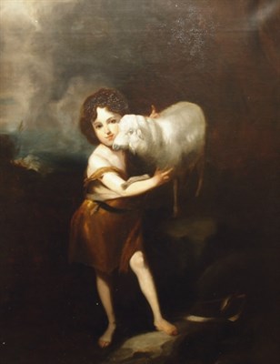 Lot 2061 - Follower of Murillo The Boy John the Baptist...