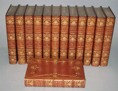Lot 2271 - [BINDINGS] JOHNSON, SAMUEL Works Color...