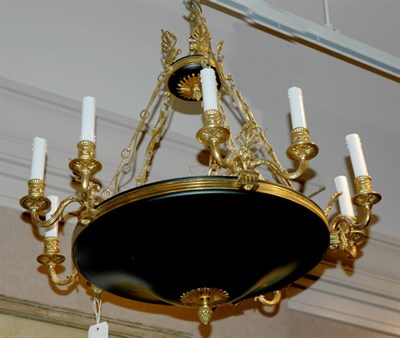 Lot 542 - Empire Style Gilt and Patinated-Metal...