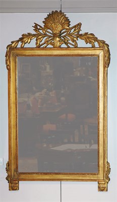Lot 124 - LouisXVI Style Gilt-Wood Mirror Height 50...