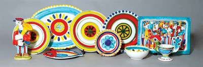 Lot 217 - Group of Italian Desimone Pottery Various...