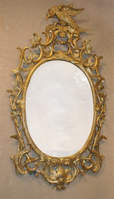 Lot 567 - Georgian Style Gilt-Wood Mirror Height 58...