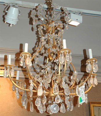 Lot 2425 - Louis XV Style Gilt-Bronze and Rock Crystal...