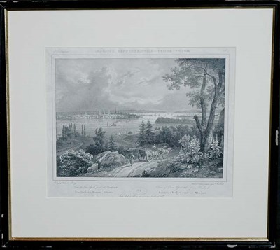 Lot 3137 - After Jacque-Gerard Milbert VUE DE NEW-YORK...