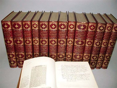 Lot 2273 - [BINDINGS] SCOTT, SIR WALTER Waverley Novels...