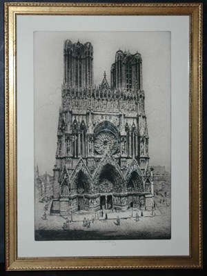 Lot 3139 - V. Randolph [VIEW OF THE WEST END OF RHEIMS...