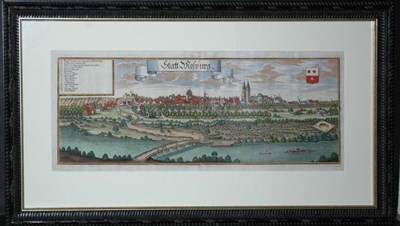 Lot 3097 - Michael Wening STATT MOSBURG Hand-colored...