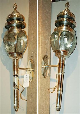 Lot 2519 - Pair of Victorian Silver Plated and Etched...