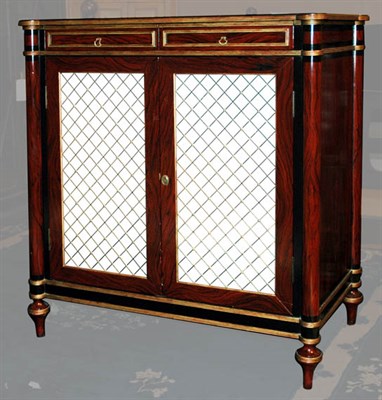 Lot 3242 - Regency Style Parcel Gilt and Faux Grain...